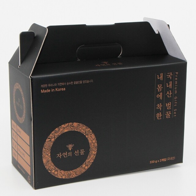 농업회사법인 설악산허니팜(주),설악산허니팜 머그벌꿀2종세트 (아카시아꿀 550g + 밤꿀 550g)