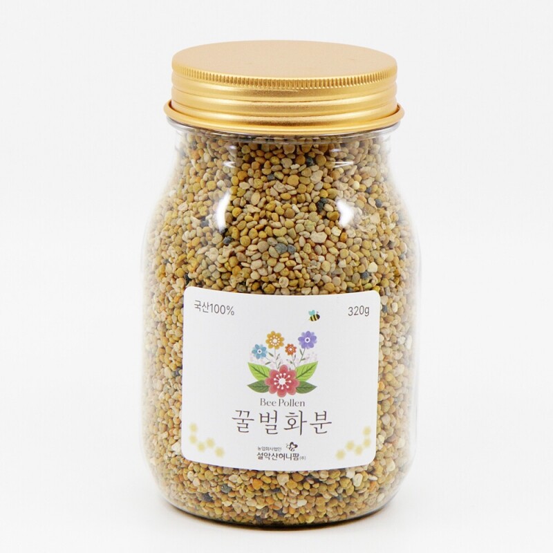 설악산허니팜 국산 꿀벌화분 (잡화건조화분320g)